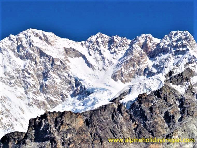 Kanchenjunga Mountain at 8,586 m