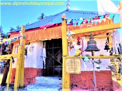 Holy Temple in Tribeni, Khaptad National Park