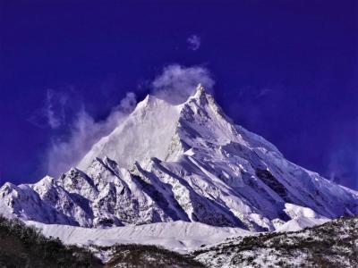 Mt. Manaslu from Samagoan
Photo by: Pasang Rinzee Sherpa