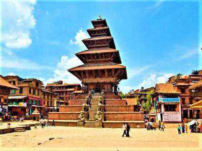 Nyatapola Temple in Bhaktapur Durbar Square