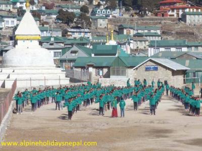 Edmund Hillary School in Khumjung Village