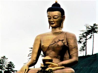 Giant Buddha Statue in Thimphu