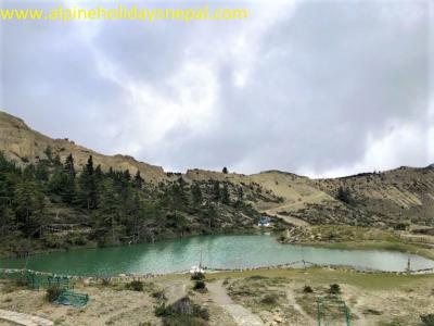 Dumba Lake in Jomsom
