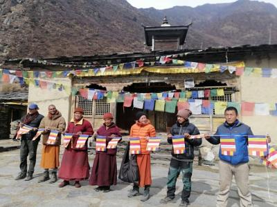 Our Clients at Mu Gompa