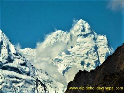 Ganesh Himal from Mu Gumpa